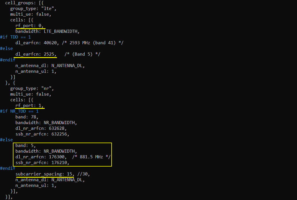 NR DSS Config 19