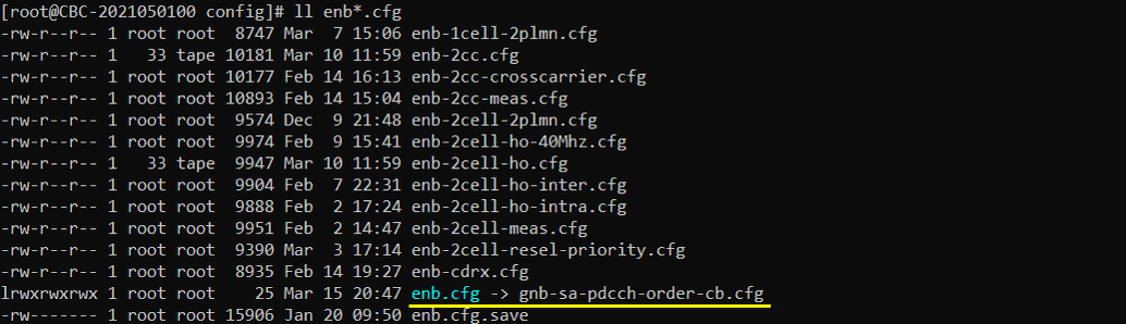 NR PDCCH Order Test 1 Config 01