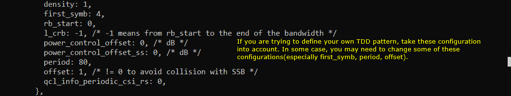 NR SA CSI Test 1 Config 05