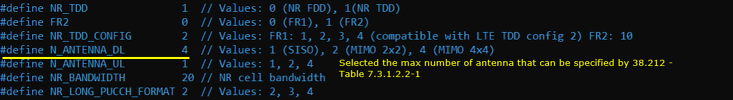 NR SA DMRS PDSCH Config 02