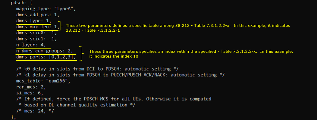 NR SA DMRS PDSCH Config 03