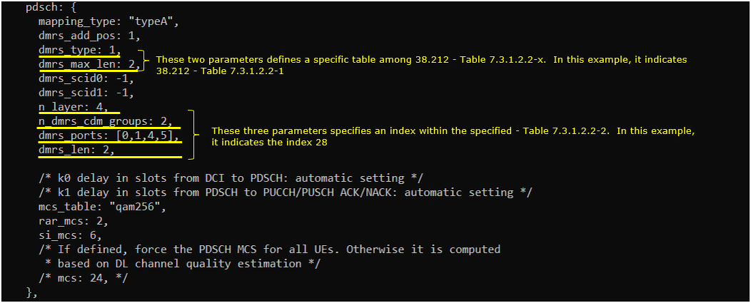 NR SA DMRS PDSCH Test 2 Config 03