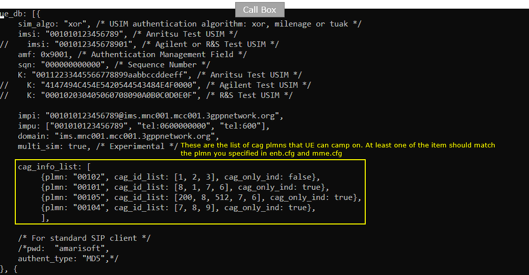 NR SA NPN Test 1 Config 06