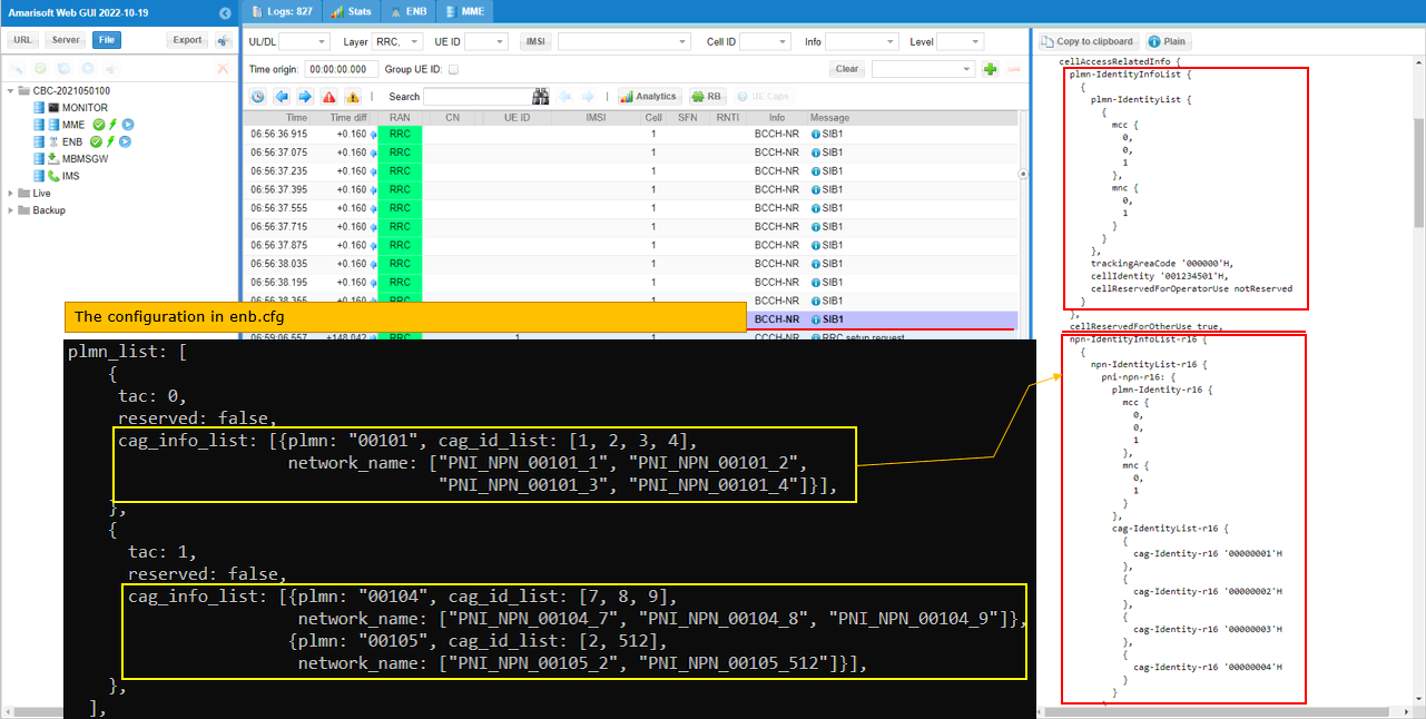 NR SA NPN Test 1 Log 02