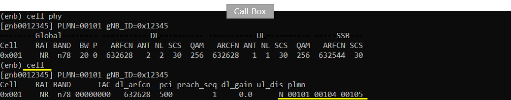 NR SA NPN Test 1 Run 01