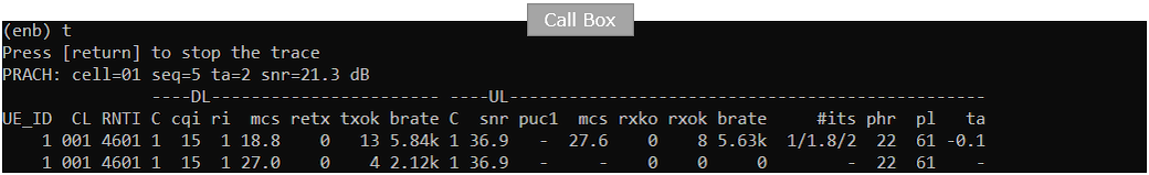 NR SA NPN Test 1 Run 05