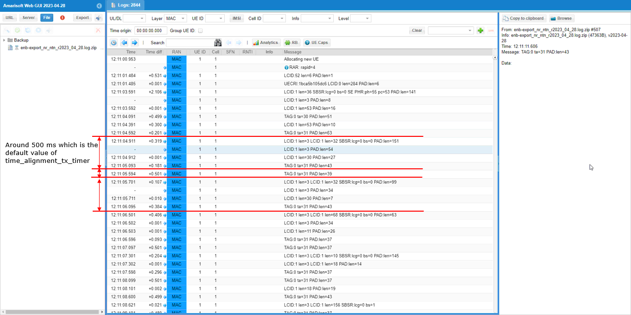 NR SA NTN Test 1 Log 05 r20230512