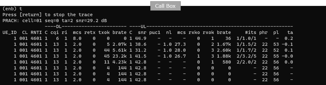 NR SA NTN Test 1 Run 05