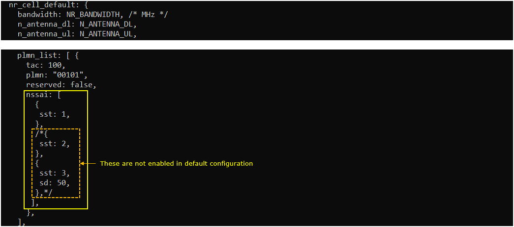 NR SA NetworkSlice Test1 Config 03