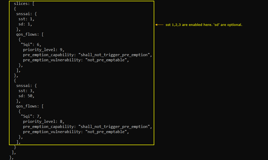 NR SA NetworkSlice Test2 Config 07