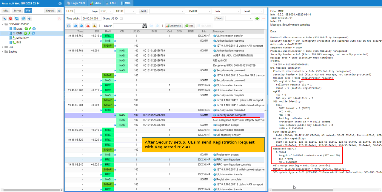 NR SA NetworkSlice Test2 Log 02