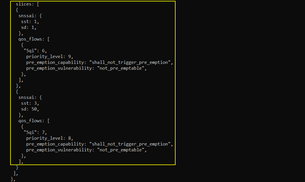 NR SA NetworkSlice Test3 Config 07