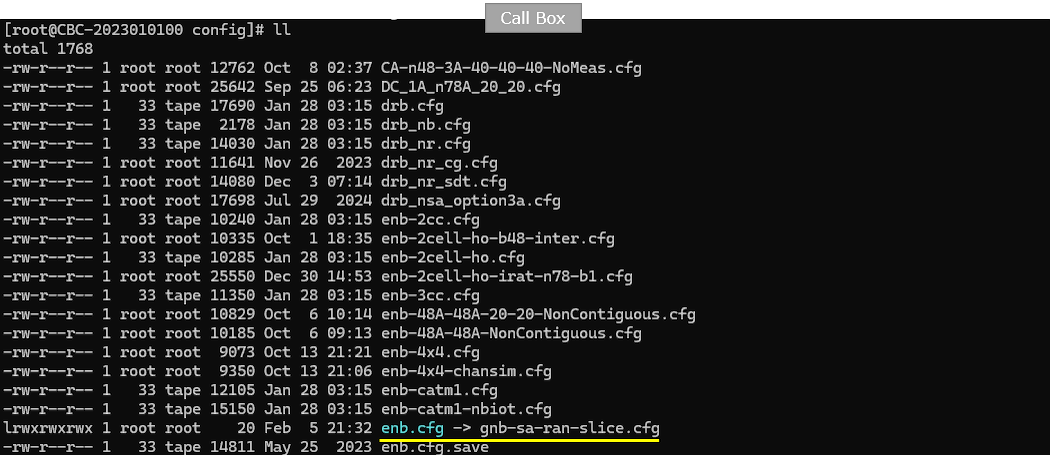 NR SA NetworkSlice Test3 Config 01