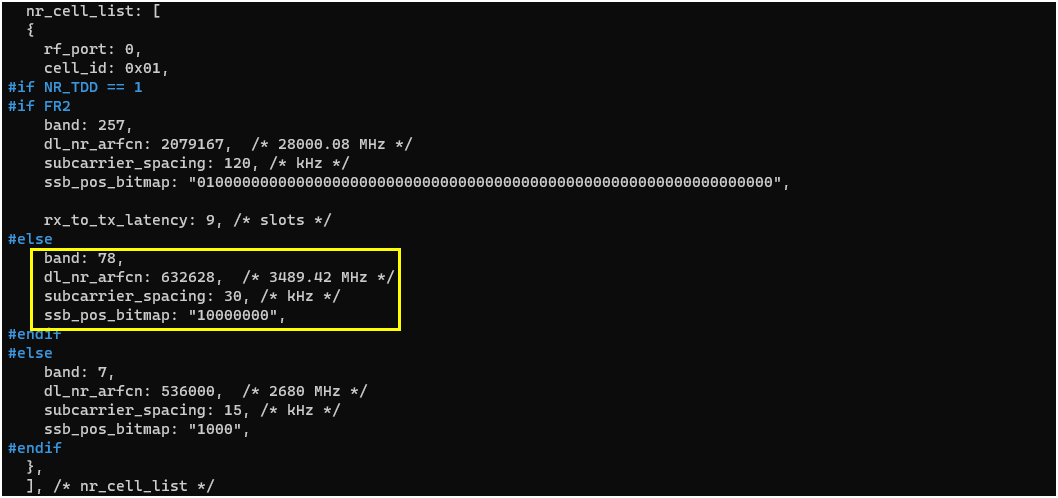 NR SA PDSCH Aggregation Test 1 Configuration 04