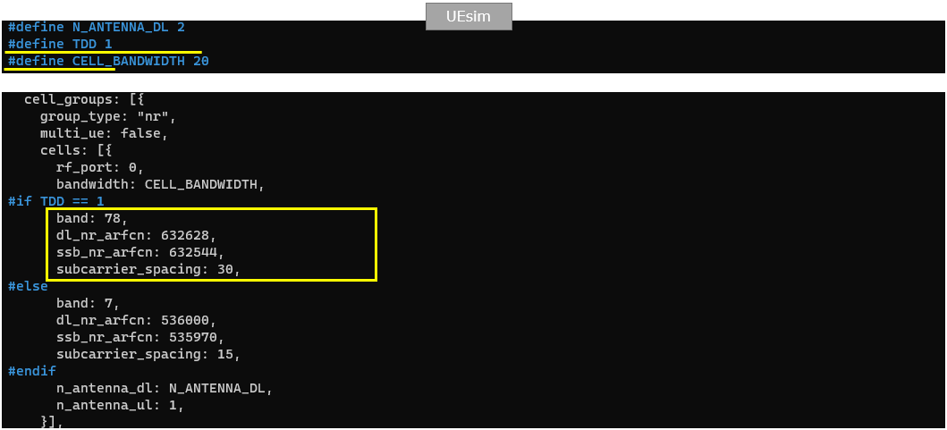 NR SA PDSCH Aggregation Test 1 Configuration 06