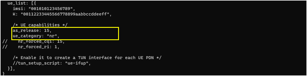 NR SA PDSCH Aggregation Test 1 Configuration 08