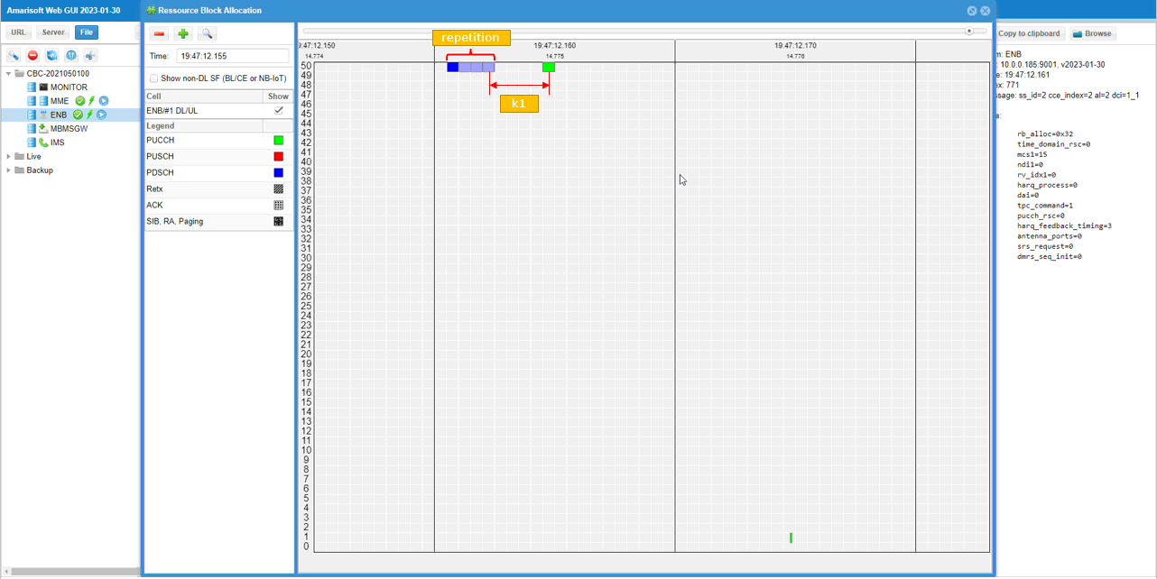 NR SA PDSCH Aggregation Test 1 Log 05