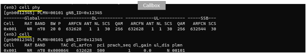 NR SA PDSCH Aggregation Test 1 Run 01