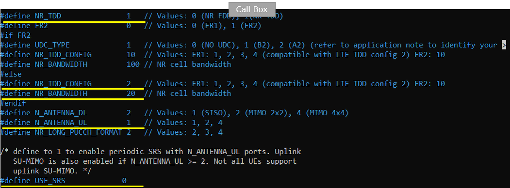 NR SA PUSCH TP Test 1 Config 03