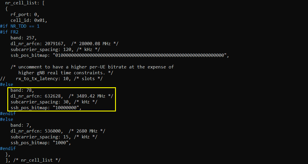 NR SA PUSCH TP Test 1 Config 04