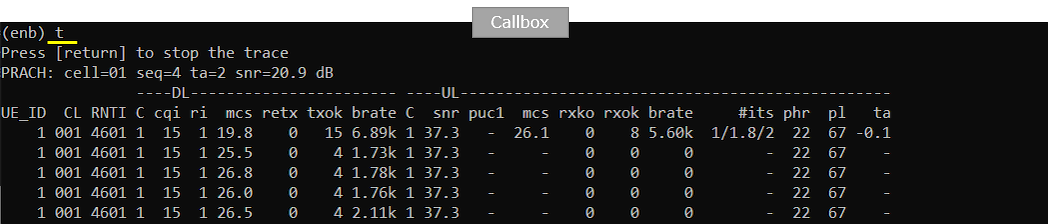 NR SA PUSCH TP Test 1 Run 03