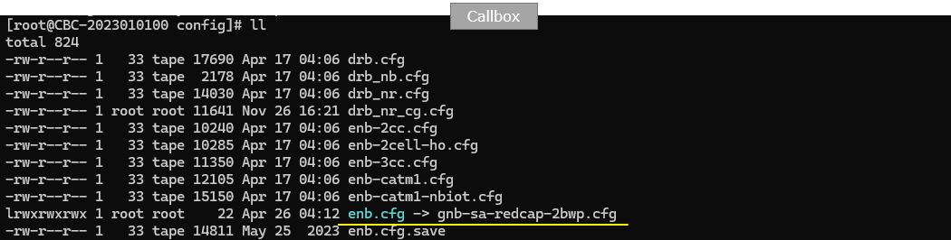 LTE HO Inter Config 01