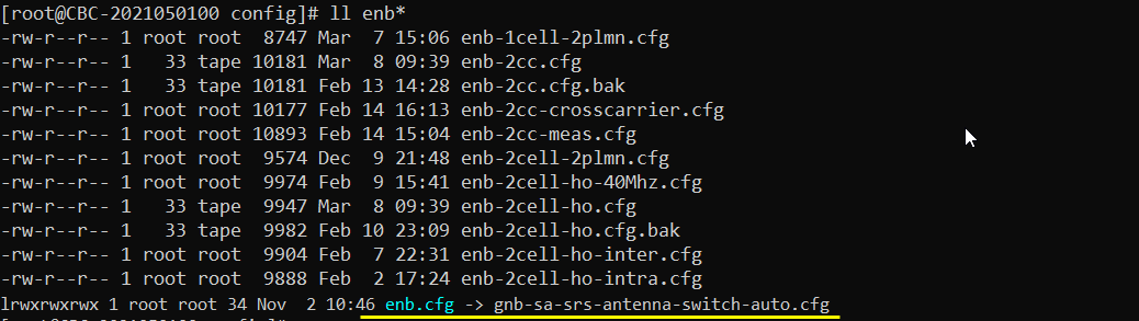 NR SA SRS AntSwitch ReferenceConfig Config 01