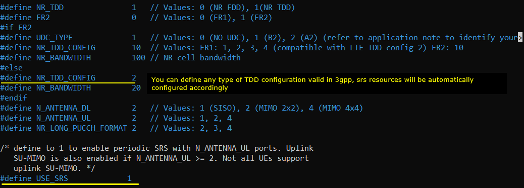 NR SA SRS AntSwitch ReferenceConfig Config 02