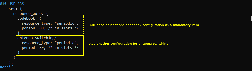 NR SA SRS AntSwitch ReferenceConfig Config 03