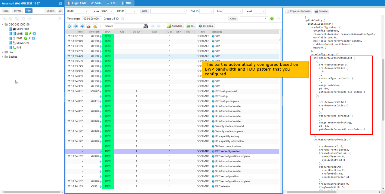 NR SA SRS AntSwitch ReferenceConfig Log 01