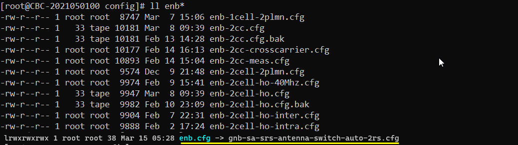 NR SA SRS AntennaSwitching Test3 Config 01