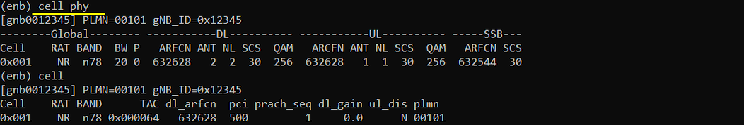 NR SA SSB CSI RS Test 1 Run 01