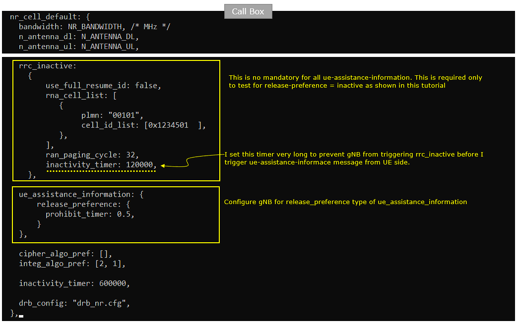 NR SA UAI Test 1 Config 04