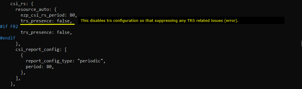 NR TDD Pattern Test 9 Config 04