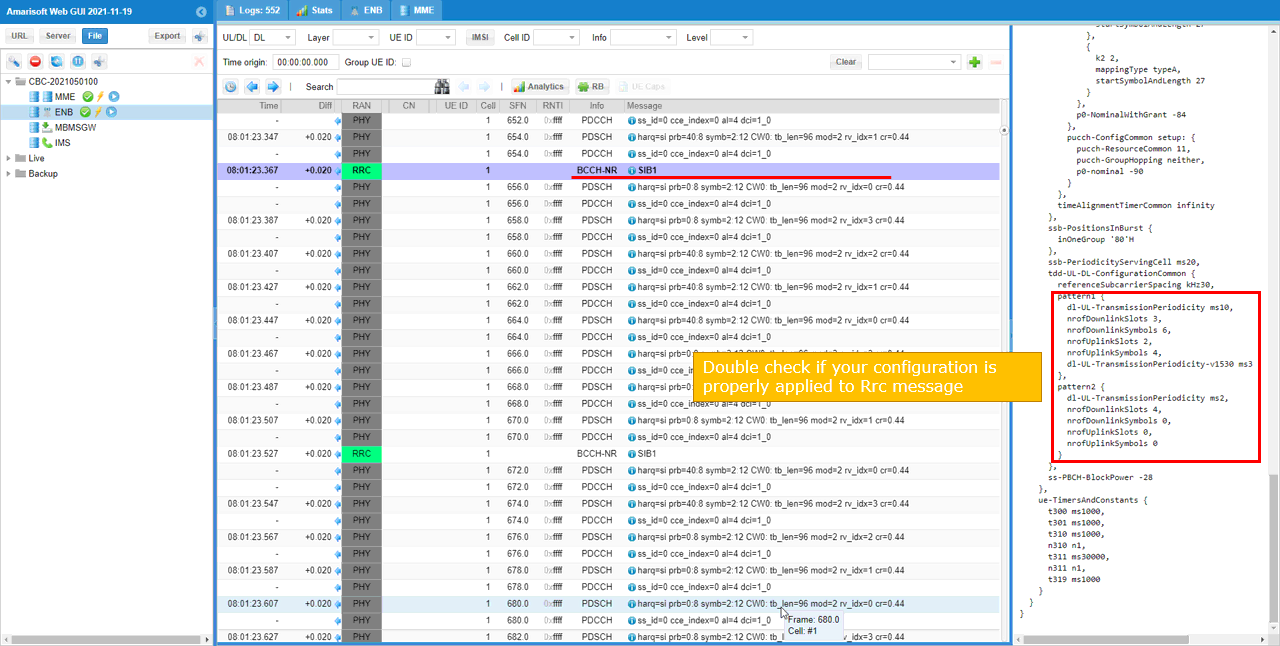 NR TDD Test 2 RunAndCheck 02