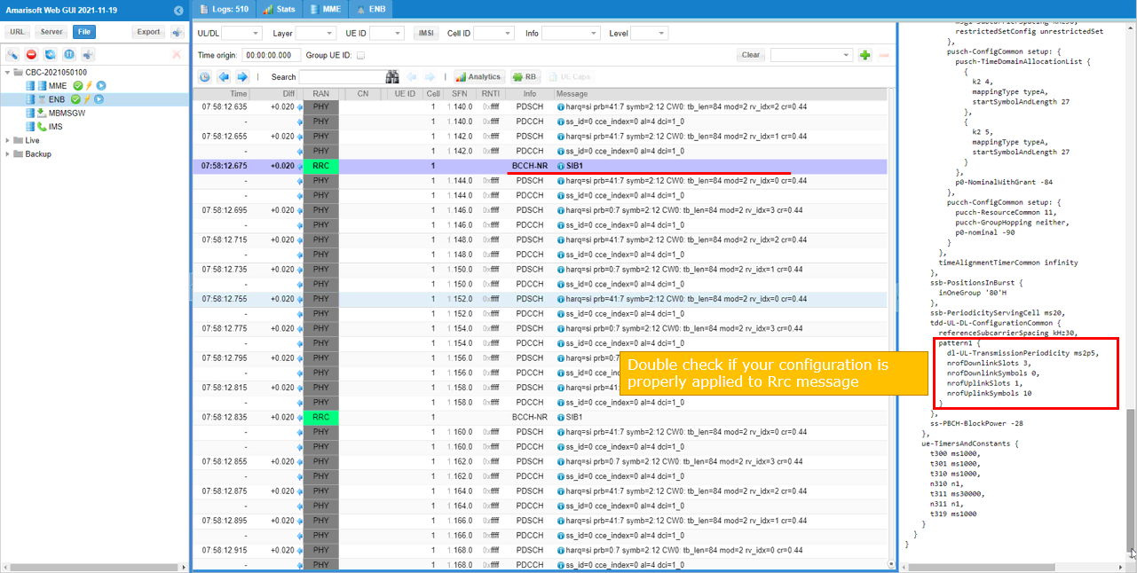 NR TDD Test 3 RunAndCheck 02