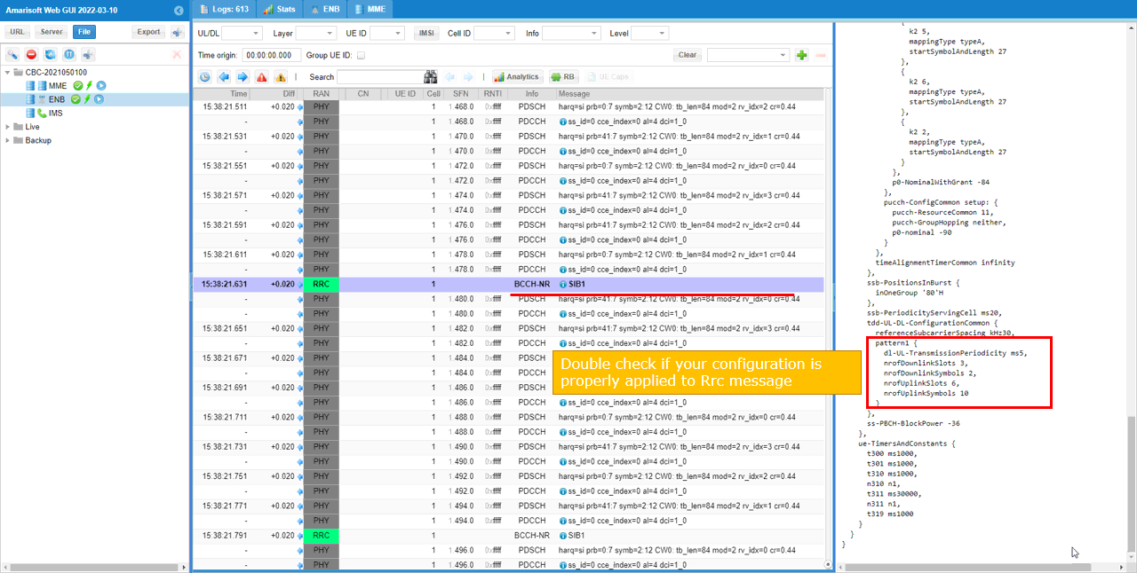 NR TDD Test 4 RunAndCheck 02