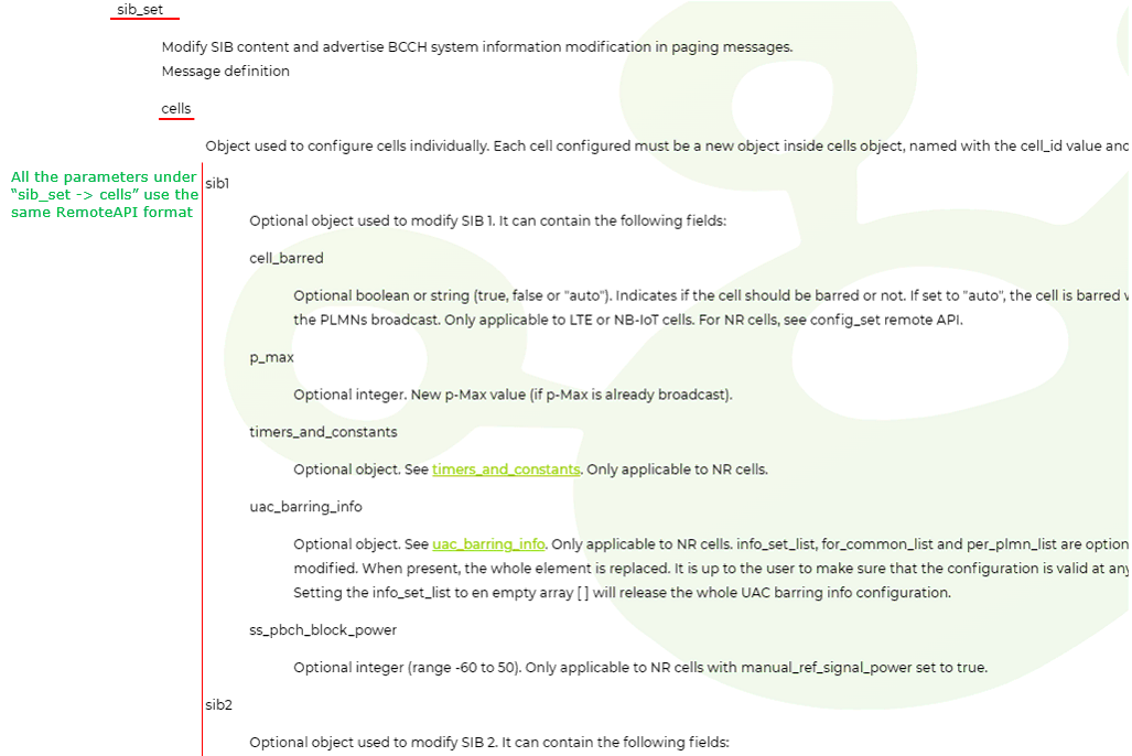 RemoteAPI eNB Cell Params 04