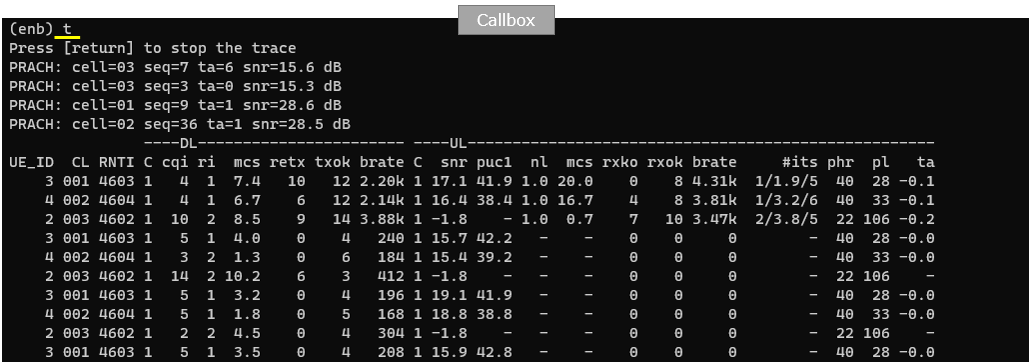 SDR MultiCell OneSdr Test 1 Run 06