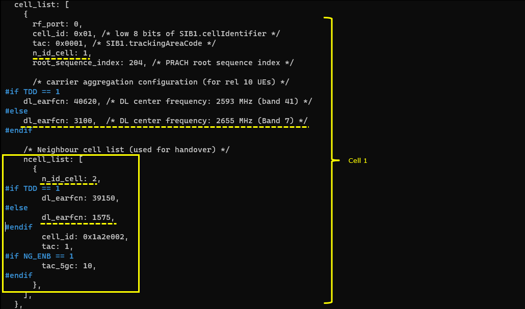 UESim LTE HO LL Test1 Config 05