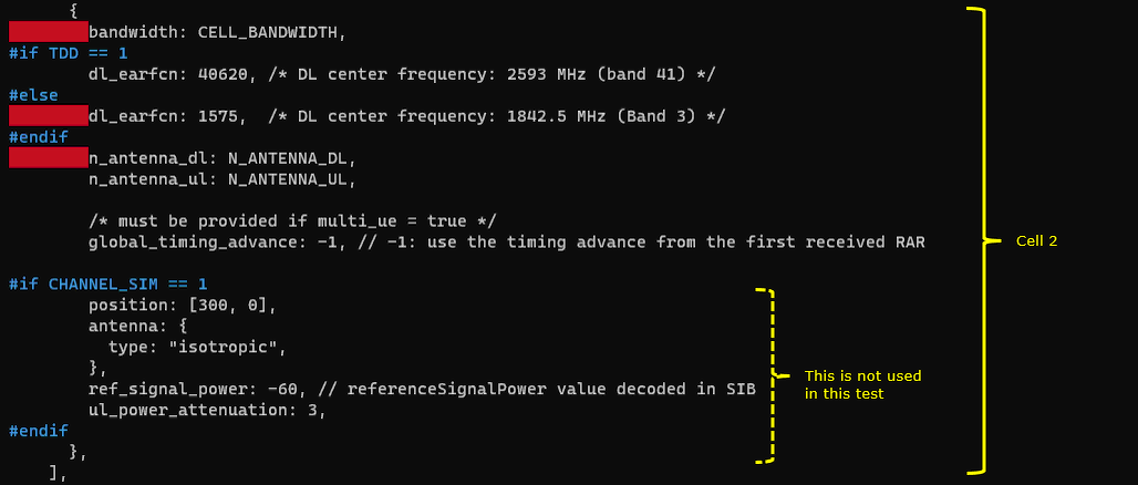 UESim LTE HO LL Test1 Config 11