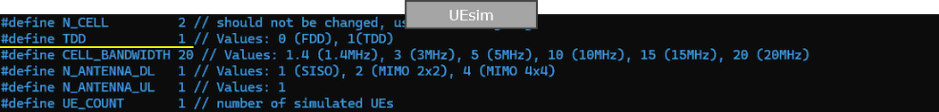 UESim LTE HO LL Test1 Config 08