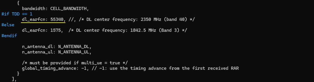 UESim LTE HO LL Test1 Config 11