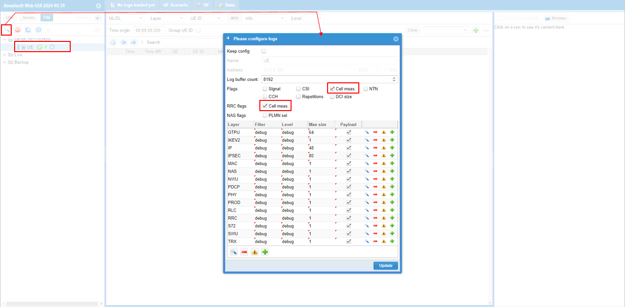 UESim LTE HO LL Test1 Log 08