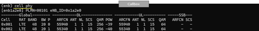 UESim LTE HO LL Test1 Run 01