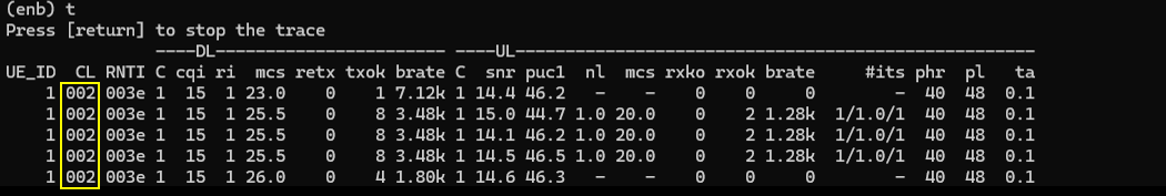 UESim LTE HO LL Test1 Run 09