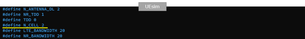 UESim LTE HO LN Test1 Config 09