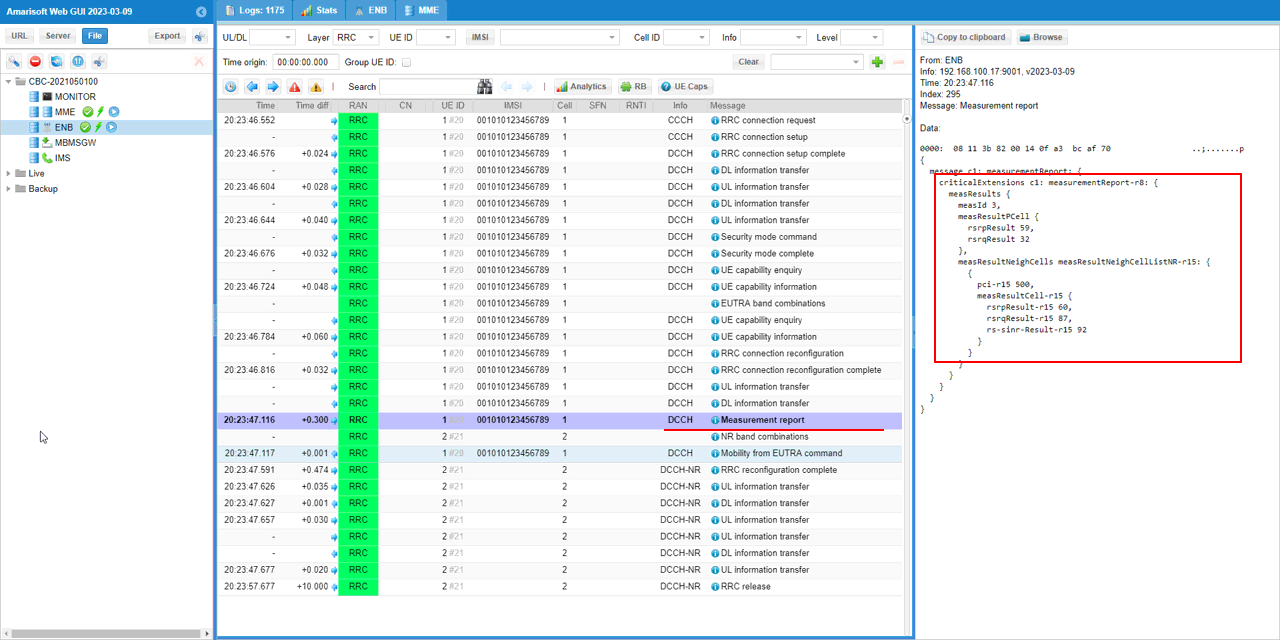 UESim LTE HO LN Test1 Log 04