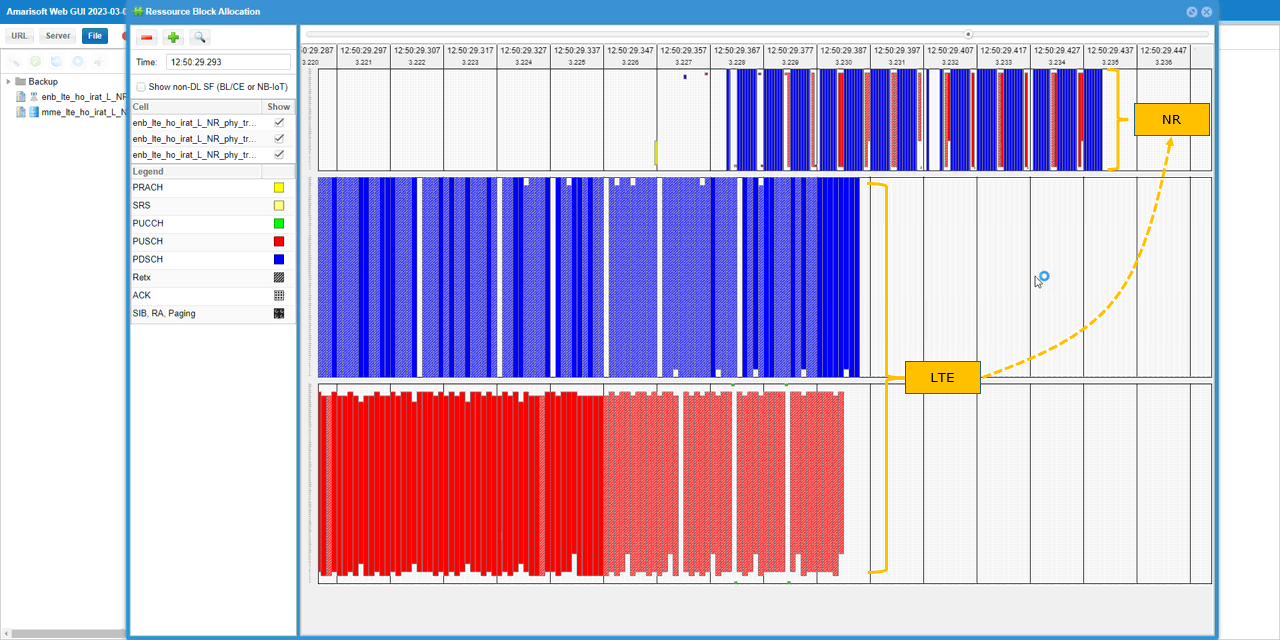 UESim LTE HO LN Test1 Log 15