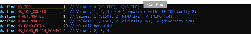 UESim NR SA CA Test 1 Config 03